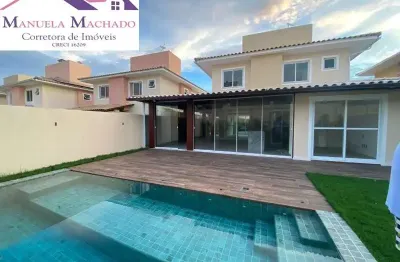 Casa em condomínio fechado com 4 quartos à venda na alameda praia de guaratuba, 2, stella maris, salvador por r$ 1.750.000