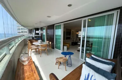 Apartamento alto padrão para venda em salvador, patamares, 4 dormitórios, 3 suítes, 6 banheiros, 3 vagas