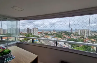 Apartamento mobiliado para venda em salvador, patamares, 3 dormitórios, 1 suíte, 3 banheiros, 2 vagas