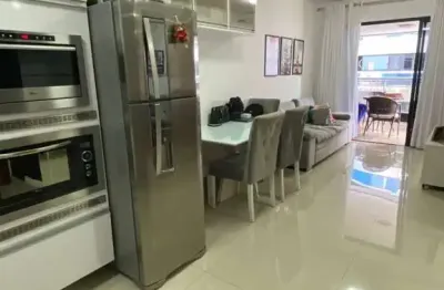 Apartamento mobiliado para venda em salvador, caminho das árvores, 1 dormitório, 1 suíte, 1 banheiro, 1 vaga
