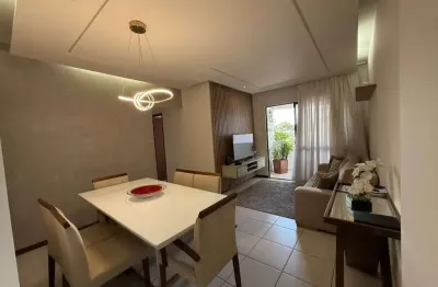 Apartamento mobiliado para locação em salvador, stiep, 3 dormitórios, 1 suíte, 3 banheiros, 2 vagas