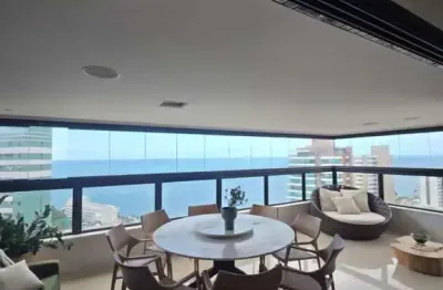 Apartamento alto padrão para venda, ondina, 4 dormitórios, 4 suítes, 6 banheiros, 3 vagas