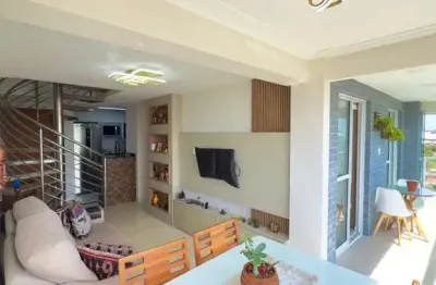 Cobertura duplex para venda em salvador, itapuã, 3 dormitórios, 2 suítes, 4 banheiros, 2 vagas