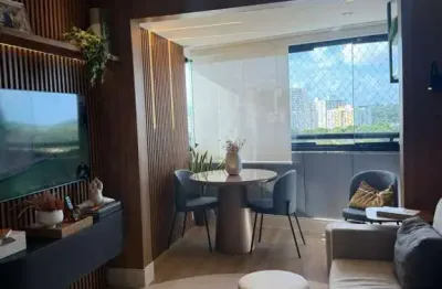 Apartamento mobiliado para venda em salvador, imbuí, 3 dormitórios, 1 suíte, 3 banheiros, 2 vagas