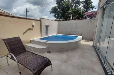 Casa de esquina à venda  com 3 quartos, 01 suíte e área gourmet -143m²-condominio são joaquim- ronc