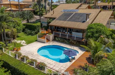 Casa a venda com 4 suítes no condomínio moinho de vento em  valinhos, sp