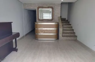 Sobrado à venda no bairro vila guarani de 4 salas, espaço gourmet e 1 vaga