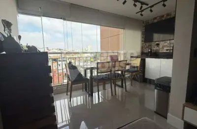 Apartamento à venda na vila das mercês, 2 dormitórios (1 suíte), varanda gourmet