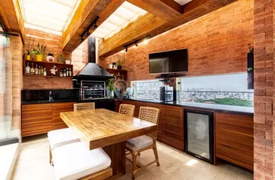 Cobertura à venda no bairro ipiranga, 215m², 3 suítes e 4 vagas