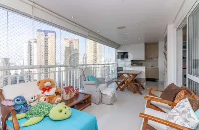 Apartamento à venda, varanda gourmet 3 suítes e 2 vagas na vila gumercindo