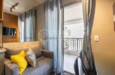 Studio para locação no paraiso a 400 metros do metrô, 1 suíte, mobiliado