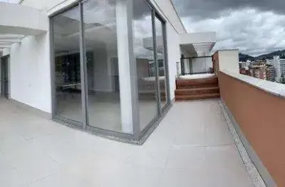 Cobertura à venda, 210 m² por r$ 1.650.000,00 - agriões - teresópolis/rj