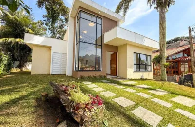 Oportunidade: casa em condomínio fechado em vargem grande, teresópolis-rj - 3 quartos, 3 suítes, 131m², 1 vaga de garagem