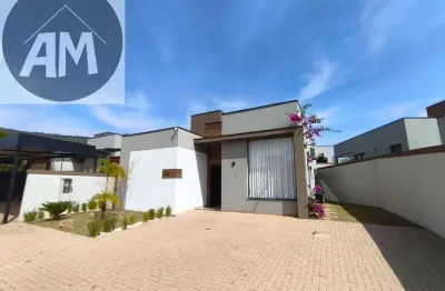 Casa térrea com 3 suítes mobiliada para locação no reserva ybyrá - atibaia/sp