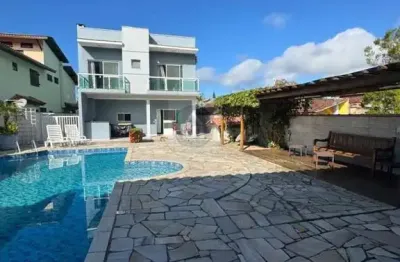 Casa em condomínio para venda em bertioga, morada da praia, 5 dormitórios, 3 suítes, 3 banheiros, 4 vagas