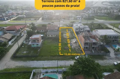 Terreno à venda na Avenida Paranaguá, Curraes, Matinhos