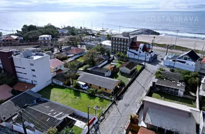 Lote de terreno pronto para construir com vista para o mar no centro  -  matinhos