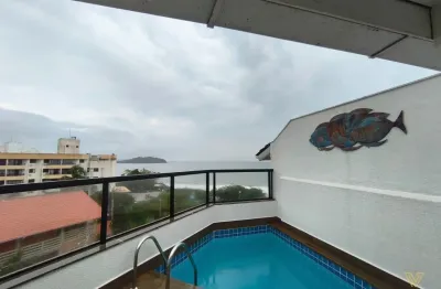 Cobertura de 3 quartos à beira da praia de canasvieiras - florianópolis