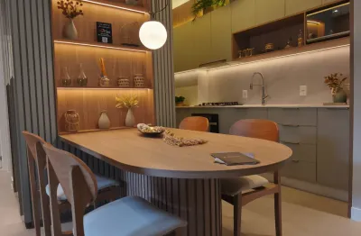 Partamento garden mobiliado e decorado - jardim privativo e área gourmet