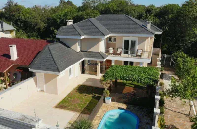 Sobrado no bairro bela vista, em canoas, une conforto e elegância.