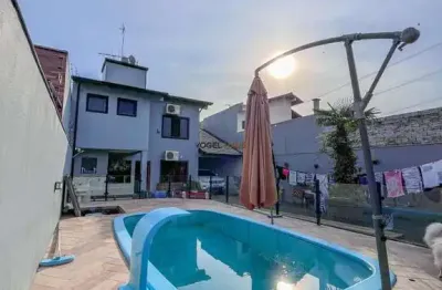 Sobrado à venda em canoas, são josé - 212m² - área de lazer com piscina