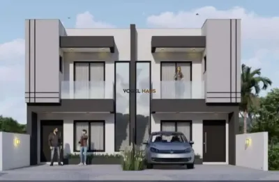 Sobrado em construção 03 dormitórios em canoas | bairro mont serrat