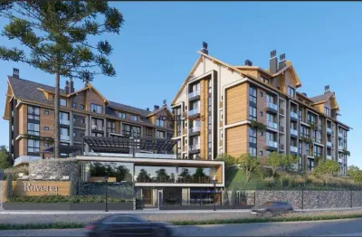 Apartamento com 2 suítes e vista privilegiada no residencial ravena, centro de canela