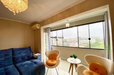 Apartamento todo mobiliado, 3 dormitórios, bairro centro - canoas.