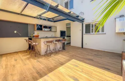 Sobrado com 3 dormitórios sendo 1 suíte, bairro moinhos de vento - canoas.