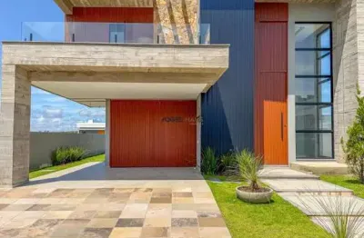 Casa em condomínio à venda em nova santa rita - reservas do lago clube