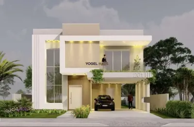 Casa em condomínio no condomínio reservas do lago clube, em nova santa rita.