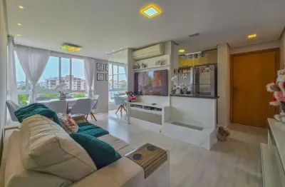 Apartamento semi-mobiliado 03 dormitórios (01 suíte) em canoas | bairro nossa senhora das graças