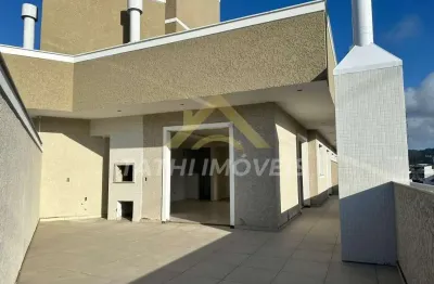 Cobertura para venda em florianópolis, ingleses do rio vermelho, 2 dormitórios, 1 suíte, 1 banheiro, 1 vaga
