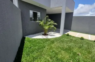 Casa com 2 quartos à venda na avenida uirapuru, 510, jardim cláudia, pinhais por r$ 455.000