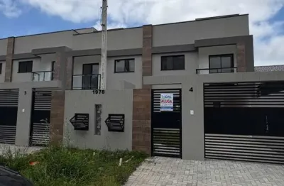 Casa com 3 quartos para alugar na avenida dos pássaros, 1678, jardim cláudia, pinhais por r$ 3.700