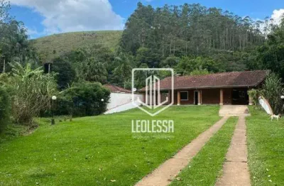 Chácara com 3 dormitórios à venda, 6500 m² por r$ 2.000.000 - zona rural - monteiro lobato/sp
