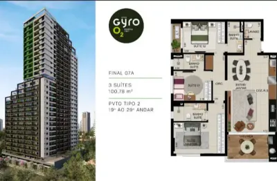 Ágio apto 3 suítes - setor serrinha apartamento com 3 quarto(s) e 4 banheiro(s) à venda, 99.46 por r$ 1.100.000 no setor serrinha ad8123