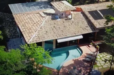 Casa no aldeia do vale - frente lago - próxima hípica -  uma verdadeira casa na montanha casa em condomínio com 7 quarto(s) e 11 banheiro(s) à venda, 979.83 por r$ 9.400.000 no setor residencial aldei