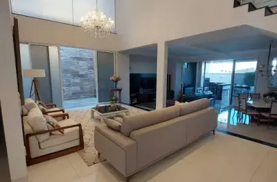 Sobrado alphaville araguaia  casa em condomínio com 4 quarto(s) e 8 banheiro(s) à venda, 406 por r$ 3.850.000 no setor park lozandes in19542