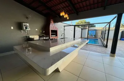 Casa parque das flores - 257m², 5 quartos. casa de rua com 5 quarto(s) e 3 banheiro(s) à venda, 257 por r$ 970.000 no setor parque das flores vn22409