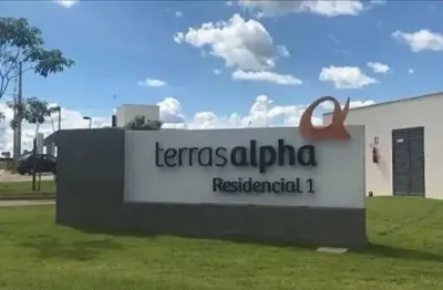 Lote condomínio terras alpha 1 - senador canedo lote à venda, 360 por r$ 198.000 no setor terras alpha residencial 1 st26407