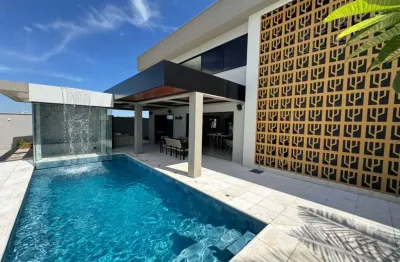 Sobrado nos jardins capri. conforto e lazer unicos casa em condomínio com 4 quarto(s) e 5 banheiro(s) à venda, 440 por r$ 3.500.000 no setor jardins capri au27329