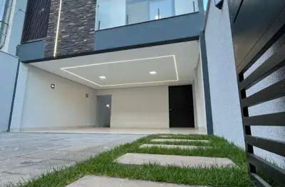 Sobrado novo com 3 suítes e piscina no jardim atlântico! casa de rua com 3 quarto(s) e 5 banheiro(s) à venda, 215 por r$ 980.000 no setor jardim atlântico au27195