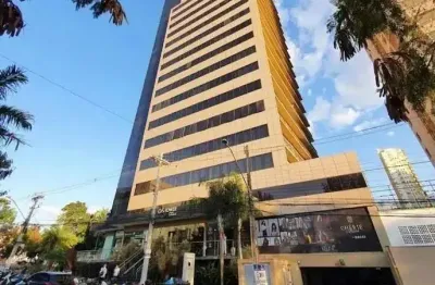 Sala comercial mobiliada de 44 m² no qs two hands - jardim goiás ad27059