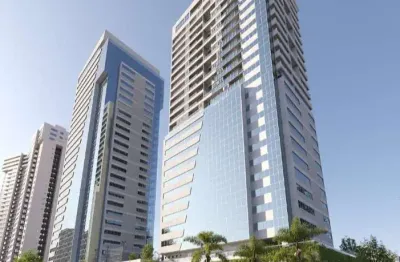 Ágio oferta única = ágio flat euro towers flat com 1 quarto(s) e 1 banheiro(s) à venda, 49 por r$ 450.818 no setor park lozandes ad27546