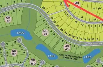 Terreno no aldeia do vale lote à venda, 5336 por r$ 2.500.000 no setor residencial aldeia do vale au26741