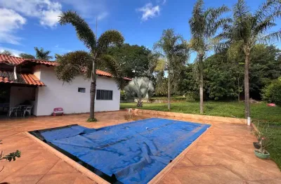 Chácara em condomínio 4000m² estância das aroeiras trindade - go casa em condomínio com 4 quarto(s) e 4 banheiro(s) à venda, 380 por r$ 1.300.000 no setor estâncias aroeira au28320