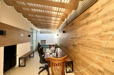 Residencial village macedo monteiro i - sobrado 3 quartos, sendo 1 suíte  casa em condomínio com 3 quarto(s) e 3 banheiro(s) à venda, 130 por r$ 595.000 no setor parque amazônia in27760