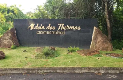 Lote condomínio fechado aldeia das thermas  lote à venda, 587.13 por r$ 380.000 no setor residencial aldeia das thermas ad28865