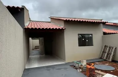 Casa em goianira pronta para morar no residencial francielly ribeiro casa de rua com 2 quarto(s) e 1 banheiro(s) à venda, 100 por r$ 185.000 no setor residencial francielly ribeiro in28798